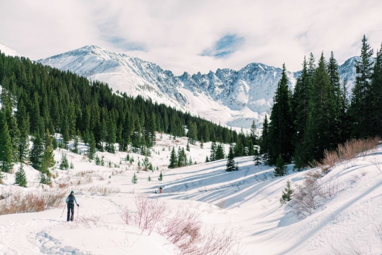 Cross Country Skiing & Snowshoeing in the Mountains of Colorado