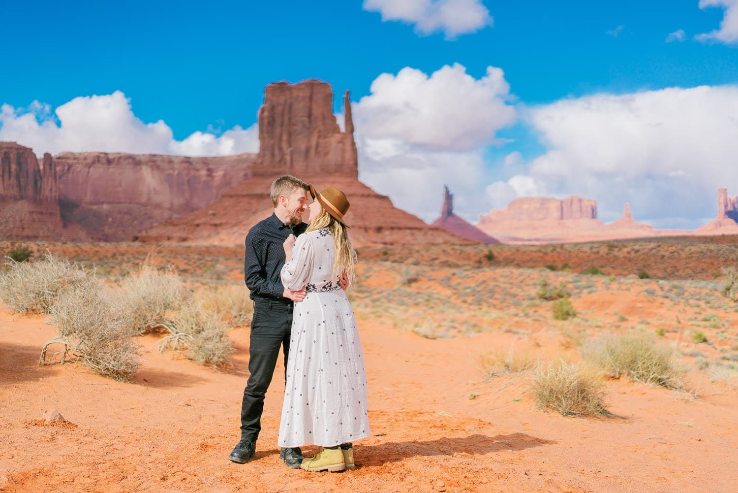 elopement in Moab, UT by Malachi Lewis at Shell Creek Photography