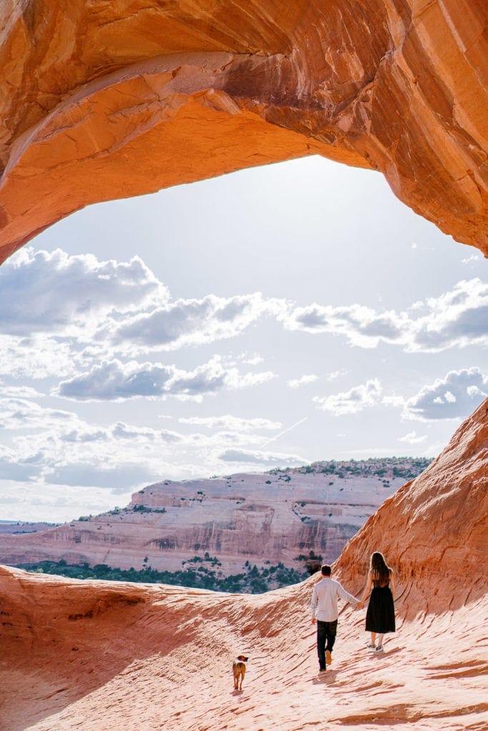 Arches National Park engagement photography session