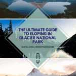 Glacier National Park is one of those amazing locations that looks like something out of another world. It’s a “heaven on earth” kind of place where you fall in love with the location instantly. The snow-capped mountains, lush green valleys, & clear, blue waters make for some amazing sights. If you’re eloping in Glacier National Park, follow these guidelines for permits, weather, safety, & location ideas for an elopement in Montana.