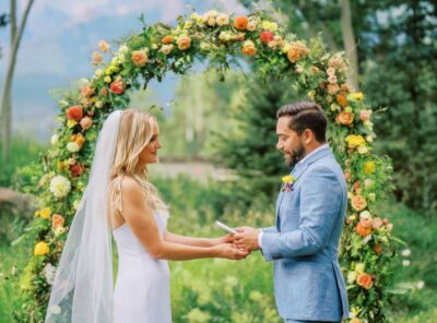 Intimate Backyard Telluride Wedding in the Mountains