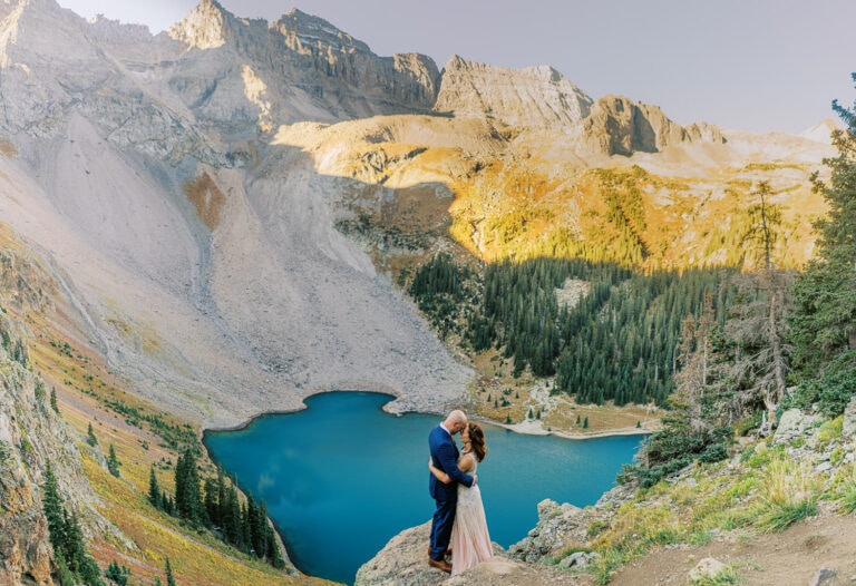 Alpine Lake Elopement in the Mountains of Western Colorado