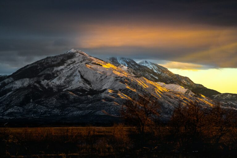There are many places to elope in Utah in the Wasatch Mountains.